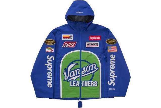 Veste Supreme GORE-TEX (Bleu)